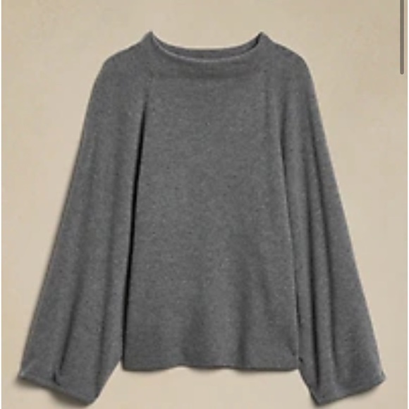 NWT BANANA REPUBLIC CALVINA CASHMERE TOP - Picture 3 of 9